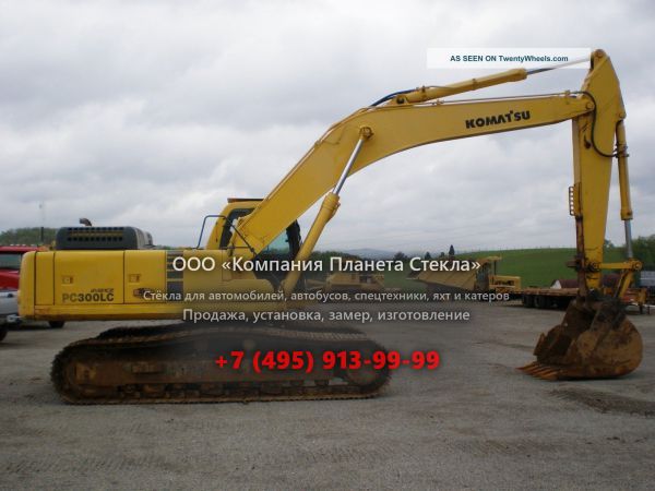 Стекло для гусеничных экскаваторов Komatsu PC300-6