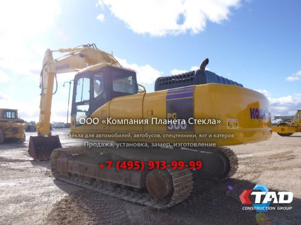 Стекло для гусеничных экскаваторов Komatsu PC300-7