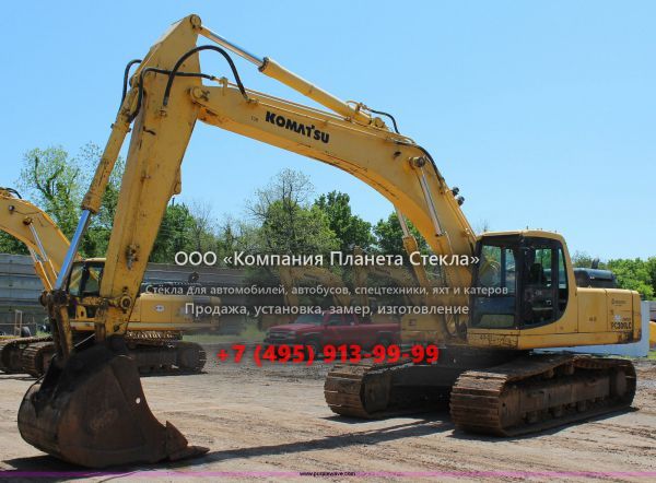 Стекло для гусеничных экскаваторов Komatsu PC300LC-6
