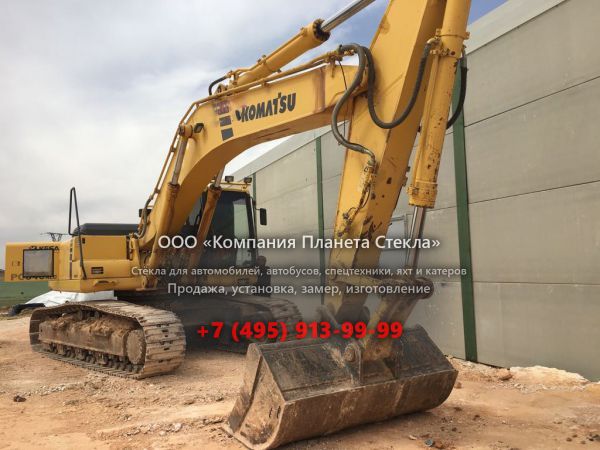 Стекло для гусеничных экскаваторов Komatsu PC340LC-6K