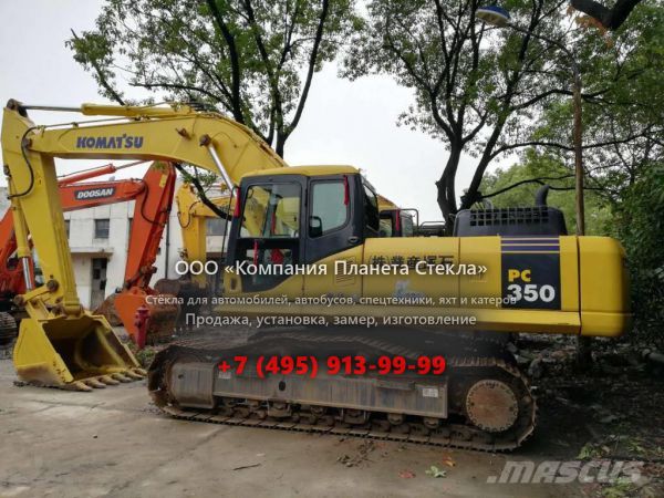 Стекло для гусеничных экскаваторов Komatsu PC350-7