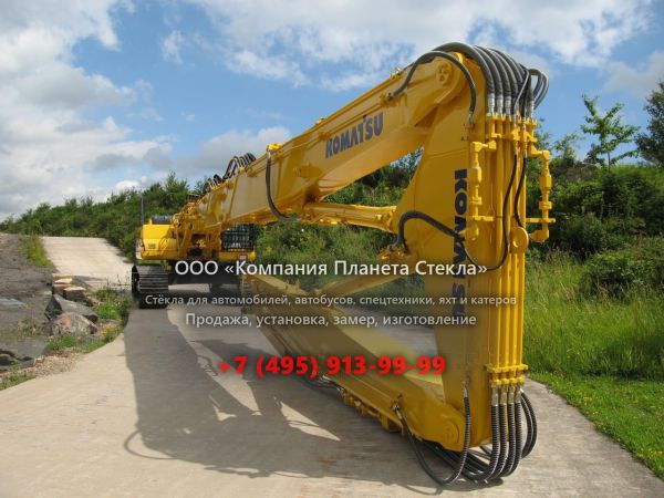Стекло для гусеничных экскаваторов Komatsu PC350LC/NLC-8