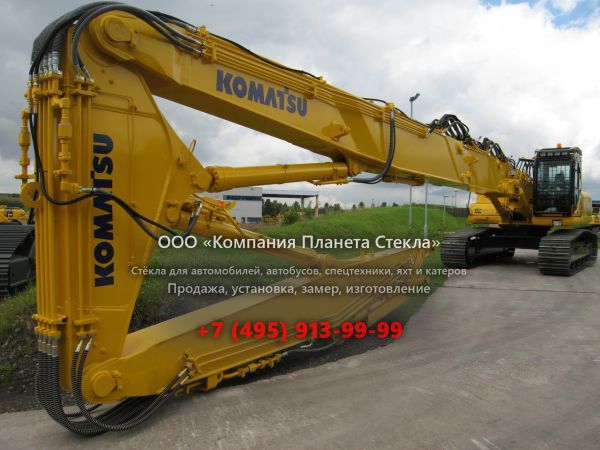 Стекло для гусеничных экскаваторов Komatsu PC350LC/NLC-8