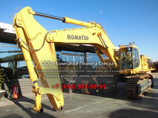 Стекло для гусеничных экскаваторов Komatsu PC600-6K