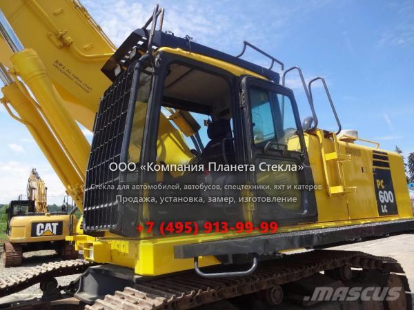 Стекло для гусеничных экскаваторов Komatsu PC600LC-7