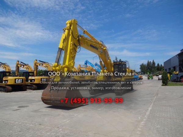 Стекло для гусеничных экскаваторов Komatsu PC600LC-8