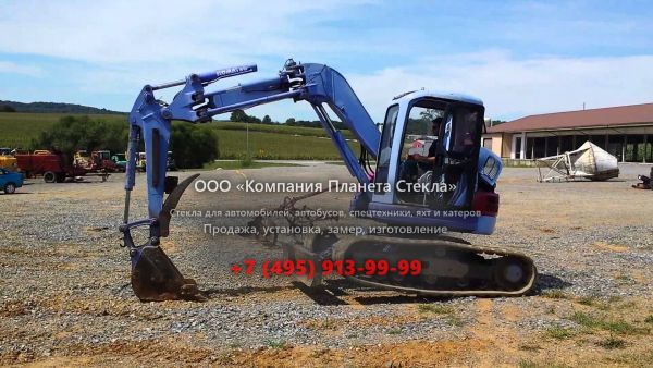 Стекло для гусеничных экскаваторов Komatsu PC75UU