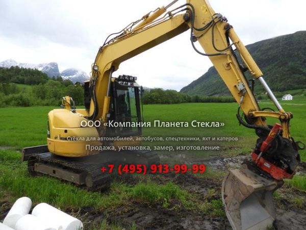 Стекло для гусеничных экскаваторов Komatsu PC78