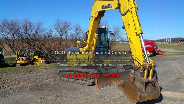 Стекло для гусеничных экскаваторов Komatsu PC78MR-6