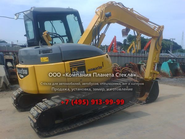 Стекло для гусеничных экскаваторов Komatsu PC78US-6N0