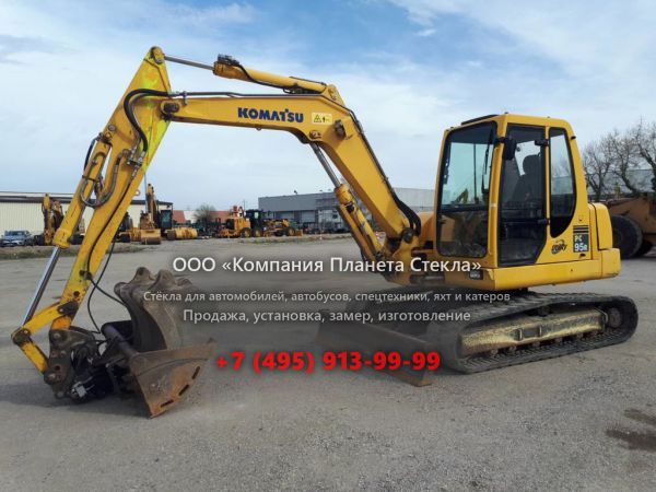 Стекло для гусеничных экскаваторов Komatsu PC95R
