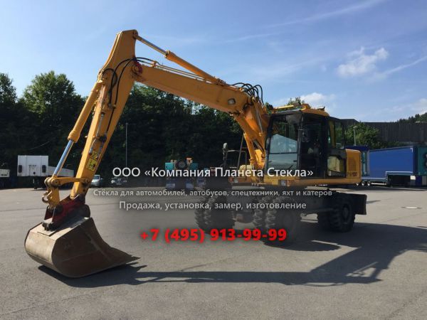 Стекло для колёсных экскаваторов Komatsu PW150-1