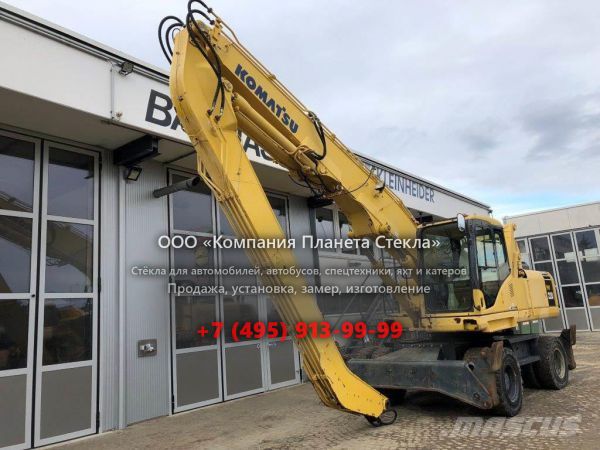 Стекло для колёсных экскаваторов Komatsu PW220-7K