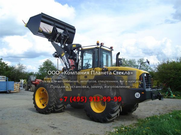 Стекло для колёсных погрузчиков Komatsu WA250 PZ-6