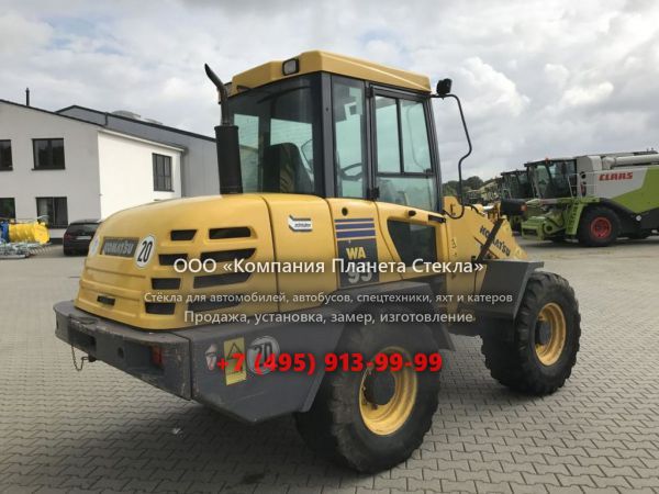 Стекло для колёсных мини-погрузчиков Komatsu WA95-3