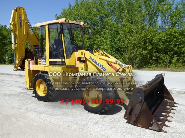 Стекло для экскаваторов-погрузчиков Komatsu WB98