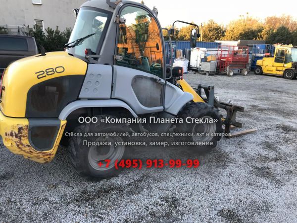 Стекло для фронтальных мини-погрузчиков Kramer 280