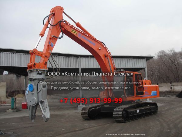 Стекло для гусеничных экскаваторов Кранэкс ЕК 270SL