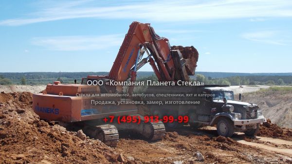 Стекло для гусеничных экскаваторов Кранэкс ЕК 450FS