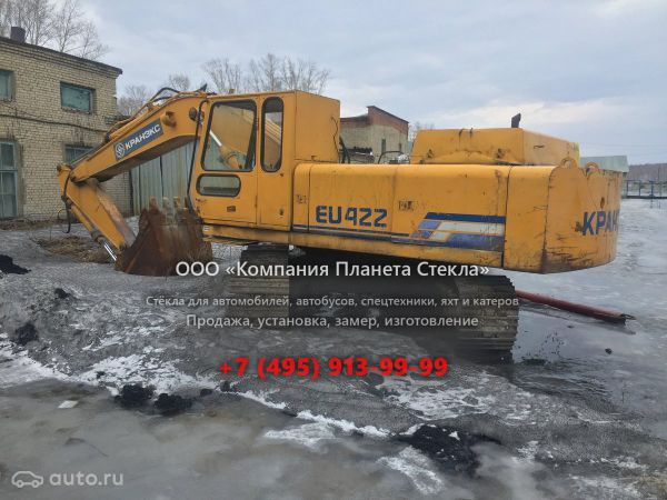 Стекло для гусеничных экскаваторов Кранэкс EU 422