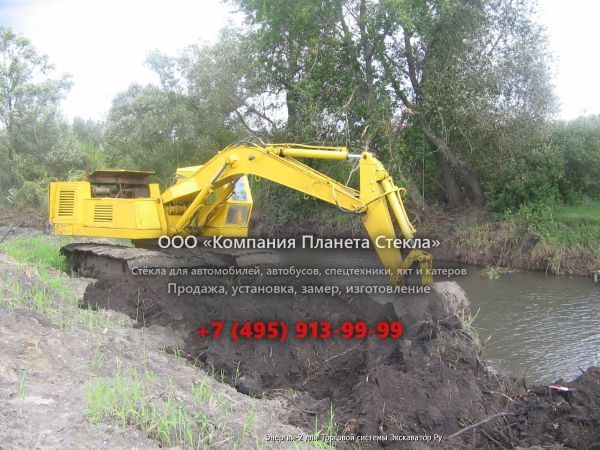 Стекло для гусеничных экскаваторов Кранэкс МТП-71