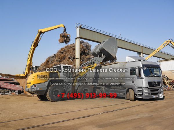 Стекло для колёсных погрузчиков Liebherr L 550