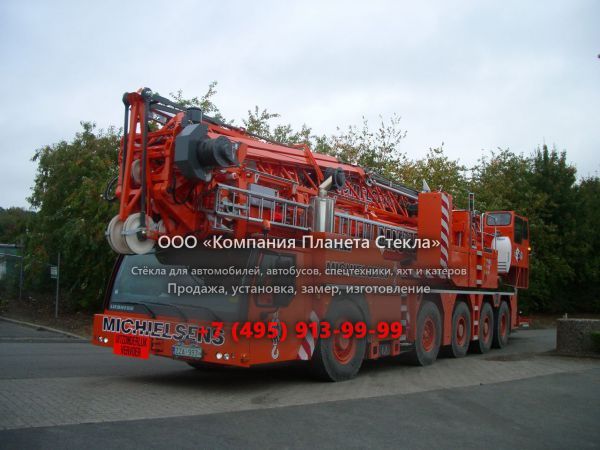Стекло для автокран Liebherr MK 100