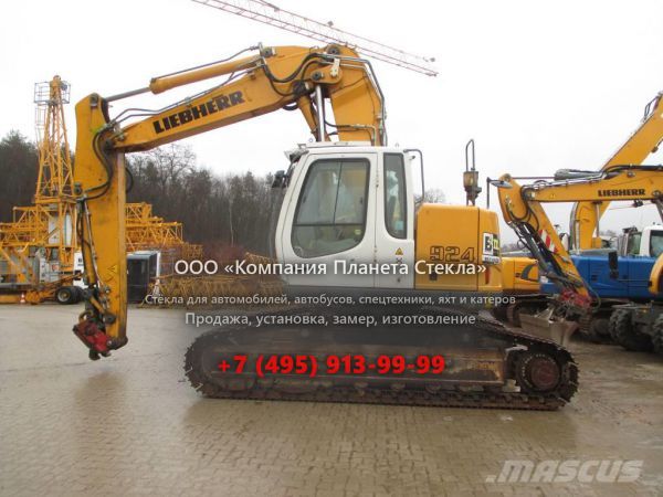 Стекло для гусеничных экскаваторов Liebherr R 924 Compact