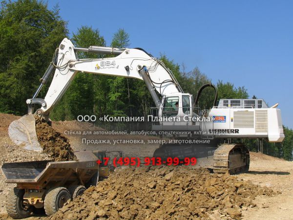 Стекло для карьерных экскаваторов Liebherr R 984 C