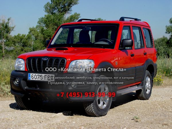 Стекло для Mahindra Scorpio внедорожник 2002 - 2018, 1 поколение