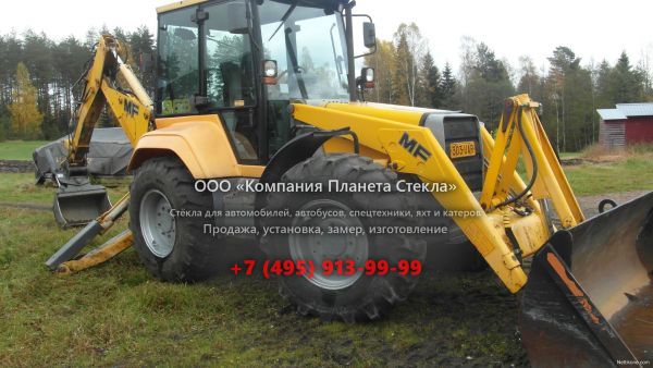 Стекло для экскаваторов-погрузчиков Massey Ferguson 965