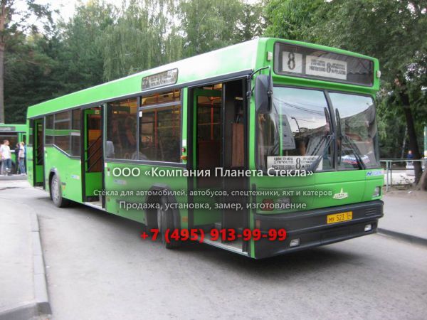 Стекло для городской автобус МАЗ 104