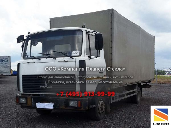 Стекло для шасси МАЗ 437043