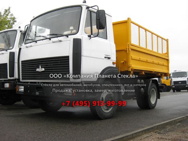 Стекло для шасси МАЗ 457043