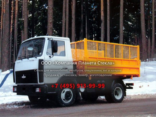 Стекло для шасси МАЗ 4570W1