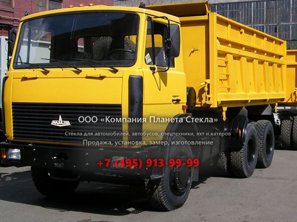Стекло для самосвалов МАЗ 5516А8