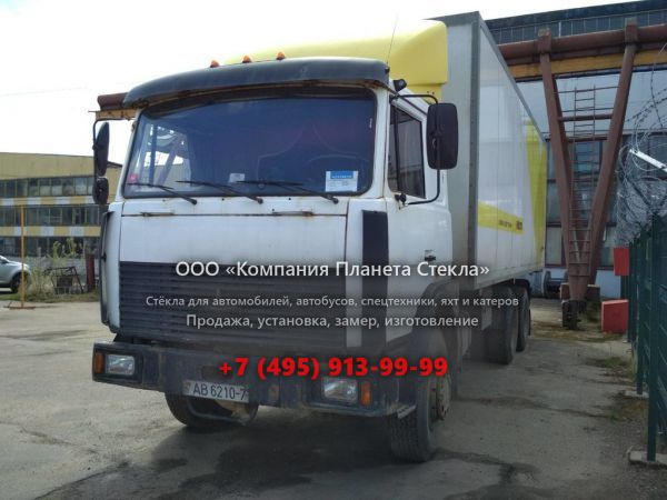Стекло для шасси МАЗ 630305