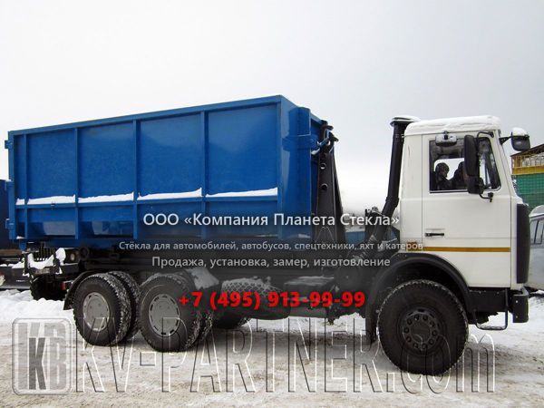 Стекло для бортовых автомобили МАЗ 6303A5