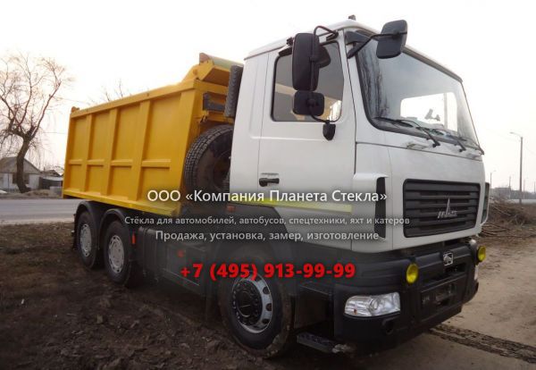 Стекло для шасси МАЗ 6516A8