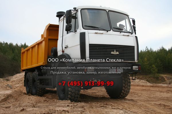 Стекло для самосвалов МАЗ 651705