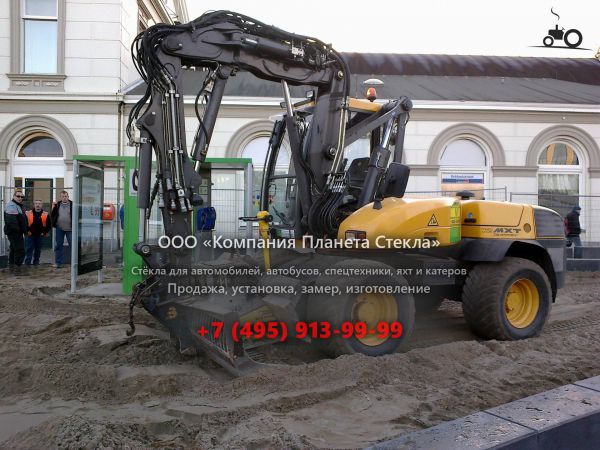 Стекло для колёсных экскаваторов Mecalac 14MXT