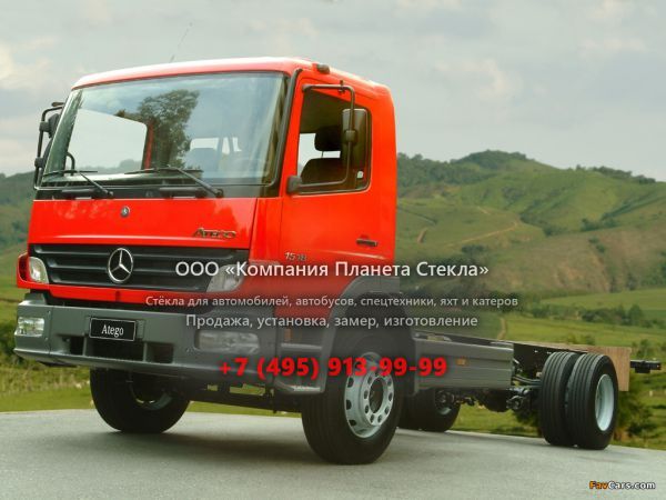 Стекло для шасси Mercedes-Benz Atego 1518 L