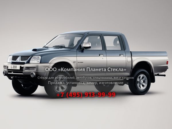 Стекло для Mitsubishi L200 пикап 1996 - 2005, 3 поколение