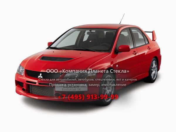 Стекло для Mitsubishi Lancer Evolution седан 2005 - 2007, IX