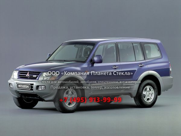 Стекло для Mitsubishi Pajero внедорожник 1999 - 2003, 3 поколение