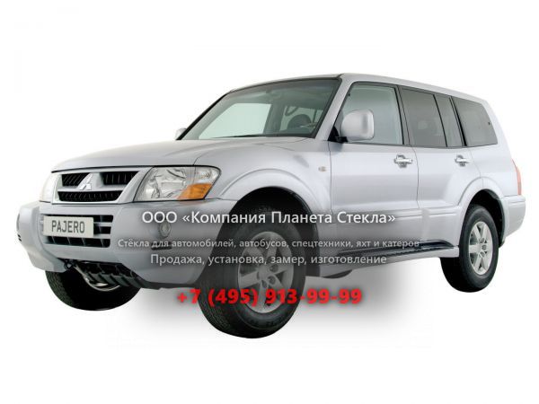 Стекло для Mitsubishi Pajero внедорожник 2003 - 2006, 3 поколение [рестайлинг]