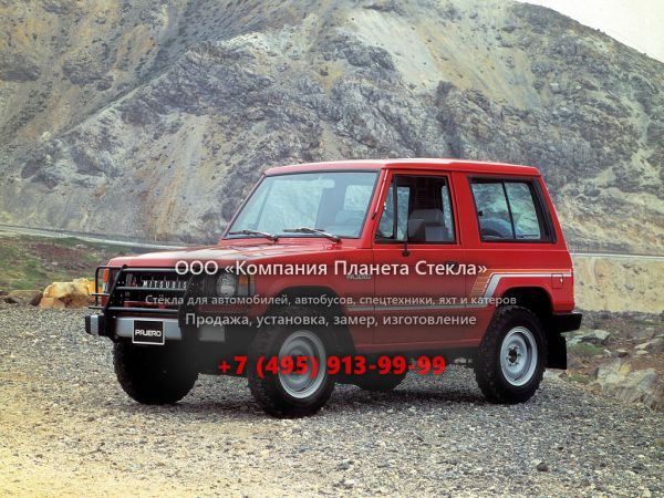 Стекло для Mitsubishi Pajero Canvas Top внедорожник 1982 - 1991, 1 поколение