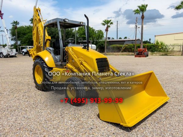 Стекло для экскаваторов-погрузчиков New Holland 555E