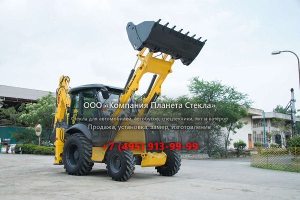 Стекло для экскаваторов-погрузчиков New Holland B80B