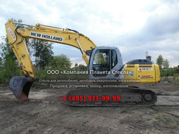 Стекло для гусеничных экскаваторов New Holland E215B